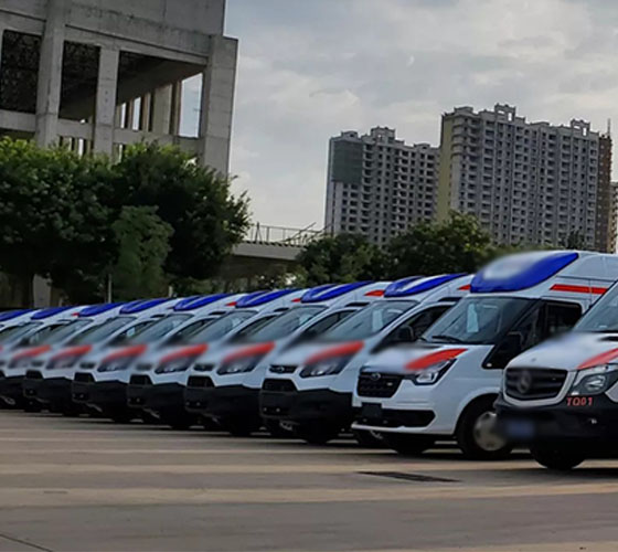 忠县服务车队展示