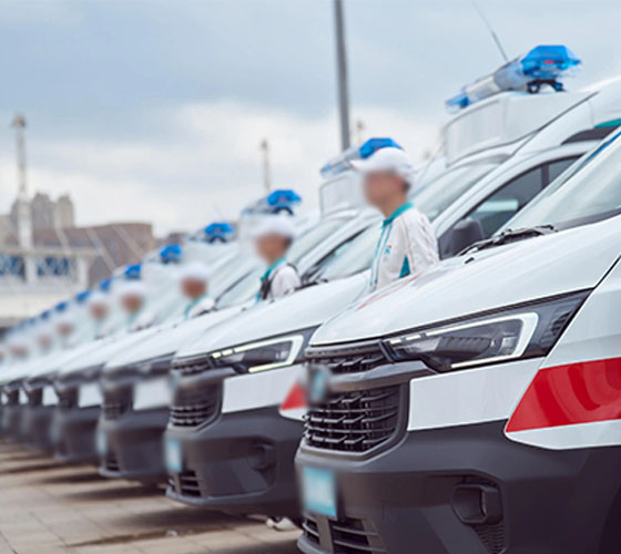 忠县服务车队展示